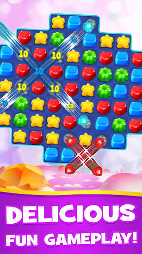 Gummy Blast Cookie Crush Games screenshot 2