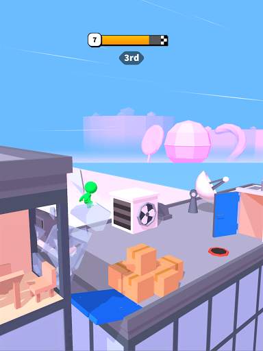 Road Glider - Flying Game screenshot 1