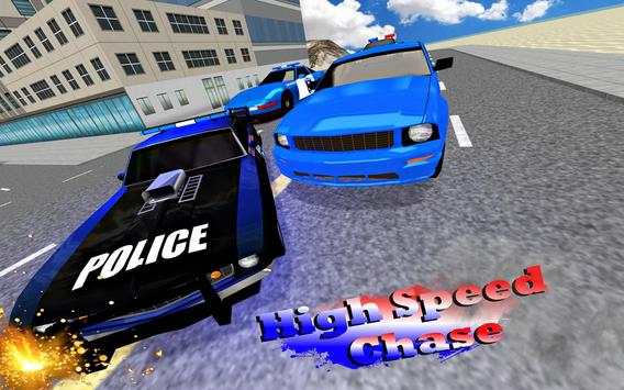 Police Car Chase Driving 3D screenshot 1