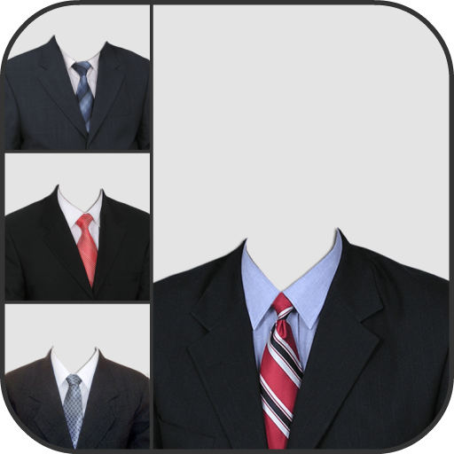 Man Formal Suit Photo Maker 2019 icon