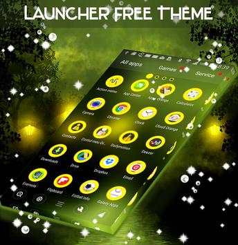 Green Forest Launcher Theme screenshot 1