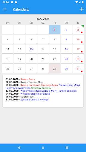 Kalendarz PL screenshot 1