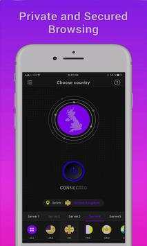 HOT Turbo VPN - Unlimited Free & Fast Proxy VPN screenshot 3