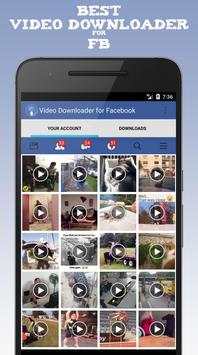 Descargar vídeos para Facebook screenshot 1