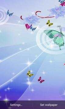 Z5 Butterfly Live Wallpaper screenshot 2