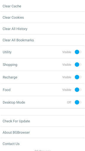 BG Browser screenshot 3