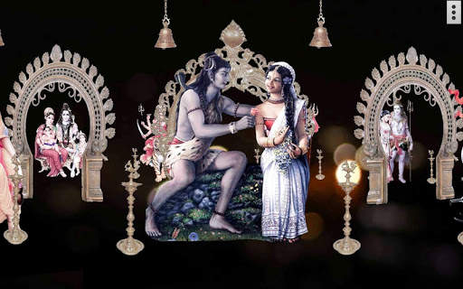 4D Shiv Parvati Live Wallpaper screenshot 7