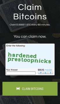Free Bitcoins - Claim BTC for free 3 تصوير الشاشة