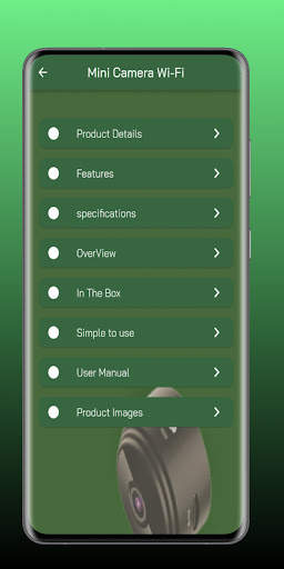 Mini Camera Wifi Guide screenshot 3
