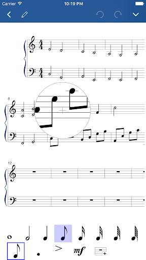Notation Pad - Sheet Music Sco screenshot 3