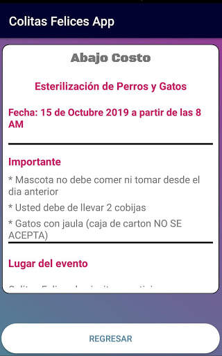 Colitas Felices App 3 تصوير الشاشة