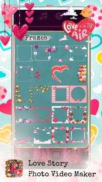 Love Story Photo Video Maker - Romantic Frames screenshot 4