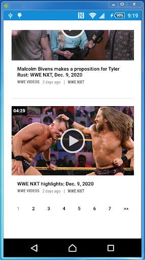 Wwe Videos App screenshot 2