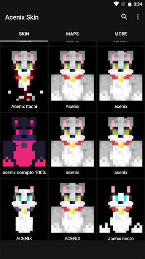 Acenix Skins Minecraft PE screenshot 1