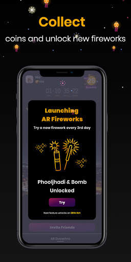 Celebr8.world: Diwali Firecrackers in AR screenshot 3