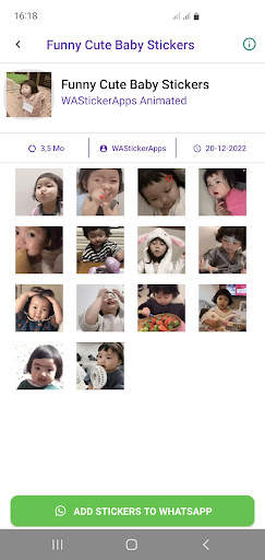 Animated Funny Cute Baby screenshot 6