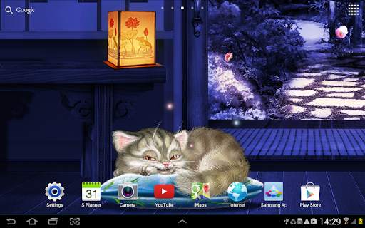 Sleeping Cat Live Wallpaper screenshot 4