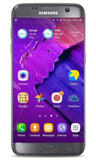 Launcher Note 7 (Galaxy) screenshot 2