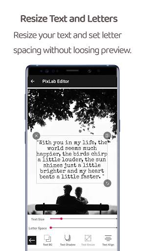 Text On Photo, Photo text edit, Quotes creator screenshot 3