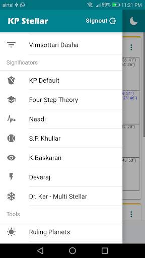 KP Stellar (KP Astrology App) screenshot 2