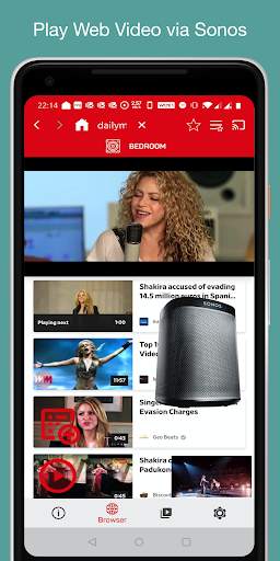 SonosWebs - Sonos Web Media screenshot 1