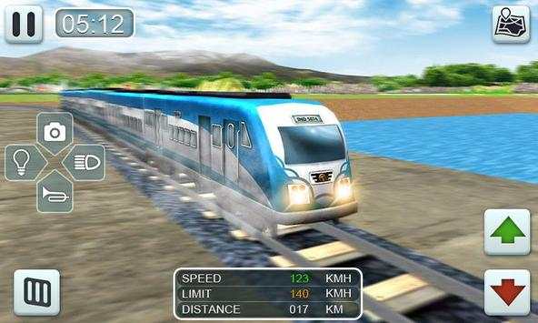 Train Driving Simulator - Crossing Railroad Game screenshot 4