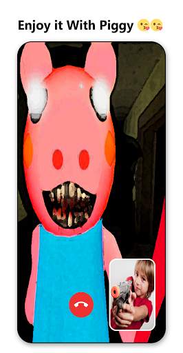 Scary Piggy Granny 📱 video call & talk   chat screenshot 4