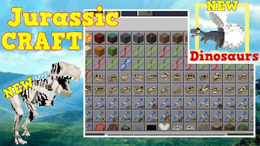 Jurassic craft mod screenshot 2