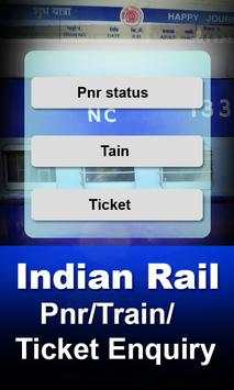 Indian rail pnr/train/ticket inquiry screenshot 2