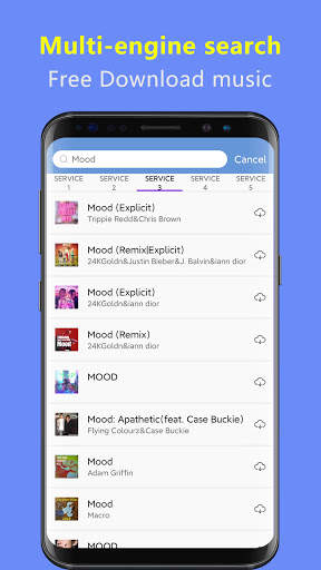 Free Music Downloader - Free MP3 song download screenshot 1