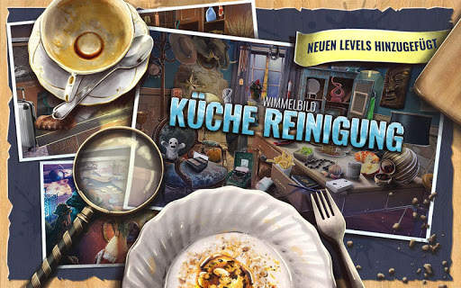 Wimmelbildspiel - Küche Reinigung Spiele screenshot 1