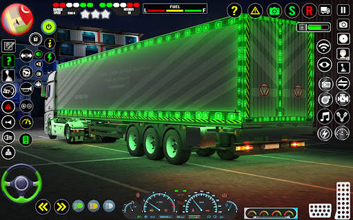 Euro Truck Driving Sim 3D screenshot 4