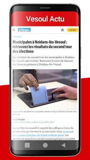 Vesoul Actu - Toutes les News en Direct screenshot 2