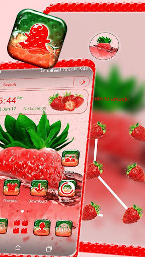 Juicy Strawberry Theme screenshot 5