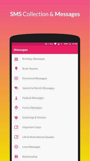 Love Messages Romantic SMS screenshot 5
