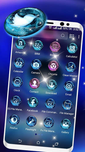 Galaxy Launcher Theme screenshot 2