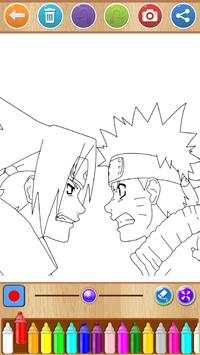 Naruto VS Sasuke Coloring Book screenshot 5