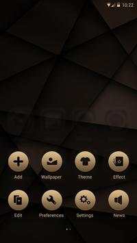 X-Gold Go Launcher Theme screenshot 4