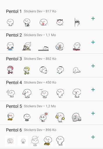 Pentol Stickers for WhatsApp 2021 screenshot 3