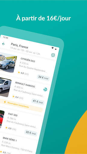 OuiCar : location de voiture स्क्रीनशॉट 2