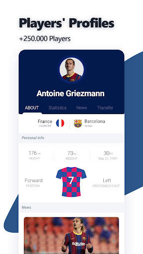 SportMob - Live Scores & News screenshot 7