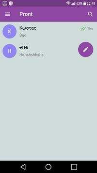 Pront Messenger screenshot 1