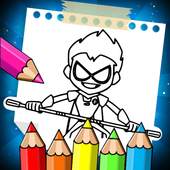 Teen Coloring Titans Go 1.0