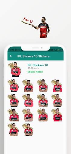 IPL 2021 Stickers For WhatsApp - WAStickersApps screenshot 6