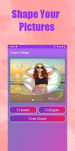 Shape Collage Photo: Collage Maker screenshot 1