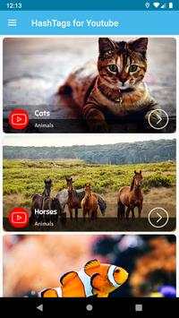 HashTags for Youtube - Best Tending HashTags screenshot 1