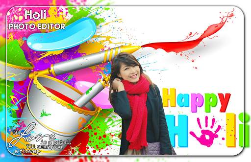 Holi Photo Editor screenshot 1