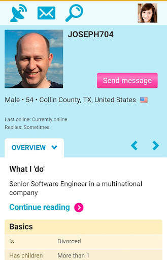 cMatch Christian dating screenshot 2