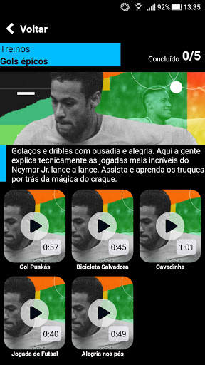 Neymar Jr Experience - treine futebol com o fera screenshot 6