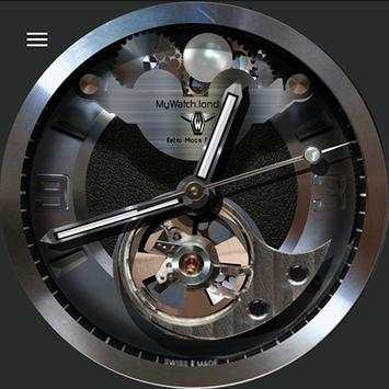 Retro Moon Phase Watch Face 1 تصوير الشاشة